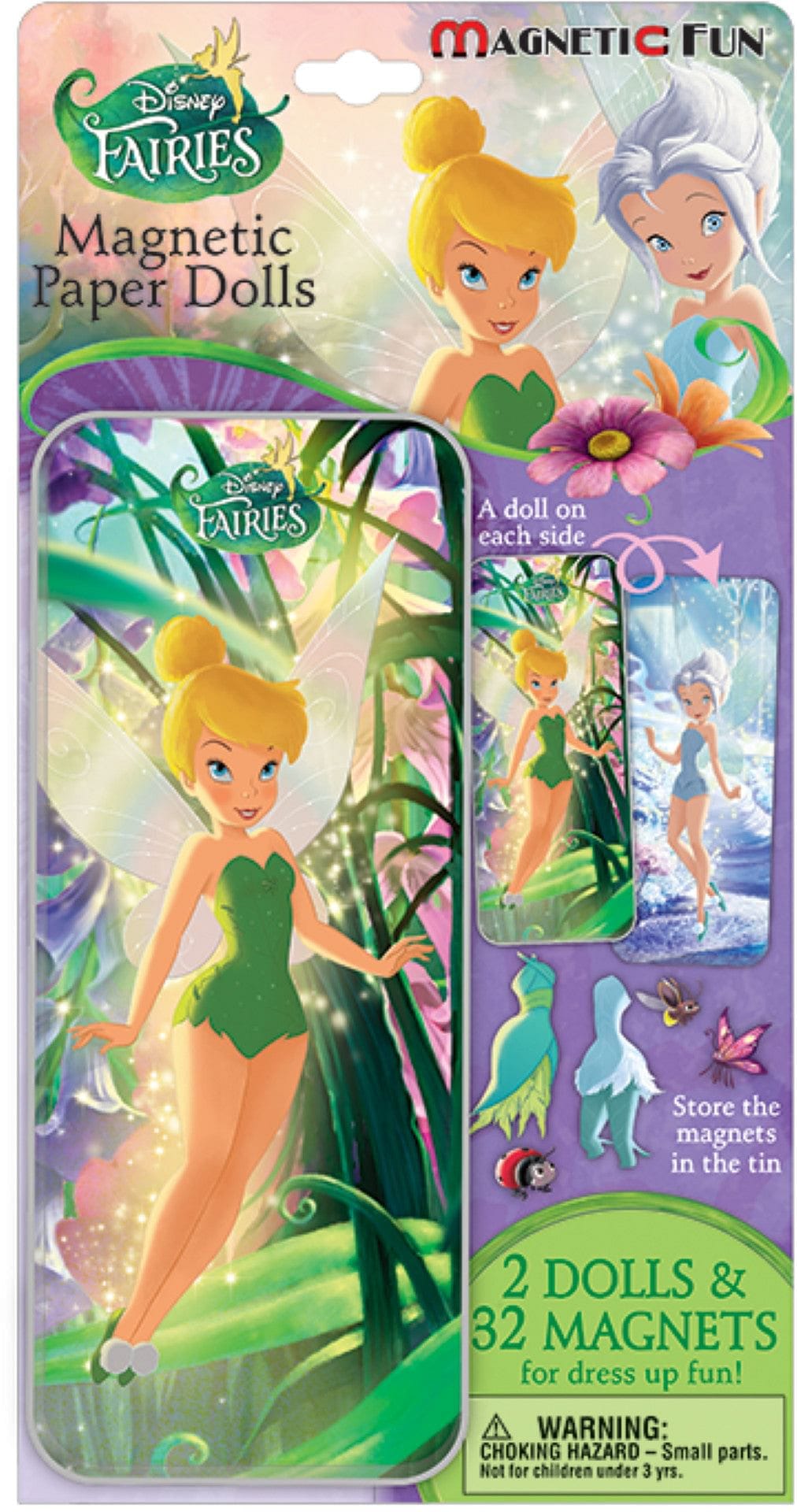 Magnetic Tin Paper Dolls - Disney's Fairies